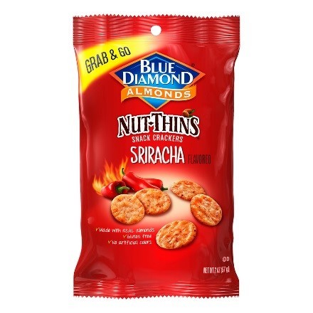 Blue Diamond Nut-Thins 2 oz. Snack Bag, Sriracha (Photo: Business Wire)