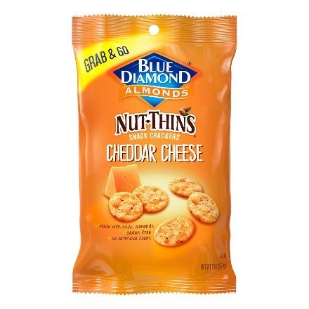 Blue Diamond Nut-Thins 2 oz. Snack Bag, Cheddar (Photo: Business Wire)