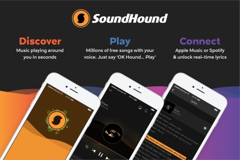 Your favorite music discovery and recognition app has an all new, streamlined look! (Graphic: Business Wire)