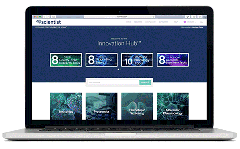 Scientist.com's Innovation Hub (Graphic: Business Wire)