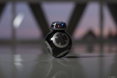 BB-9E Droid by Sphero, one of hundreds of new products celebrating Star Wars: The Last Jedi launching around the world over the Force Friday II weekend. New Star Wars: The Last Jedi character BB-9E was revealed by fans at midnight openings in Sydney, AUS where the global celebration kicked off. (Photo: Business Wire)