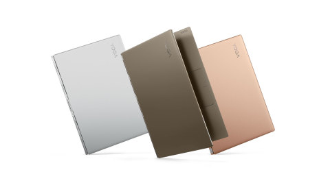 Yoga 920 in three new, bold colors (Photo: Business Wire)