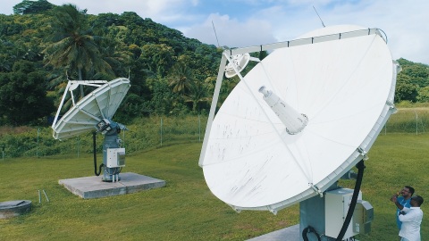Bluesky Cook Islands increase the amount of satellite capacity it is using from SES Networks to roll out 4G/ 4G+ services (Photo: Business Wire) 