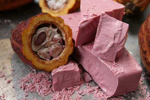 Barry Callebaut Ruby Chocolate with Cocoa (Photo: Business Wire)