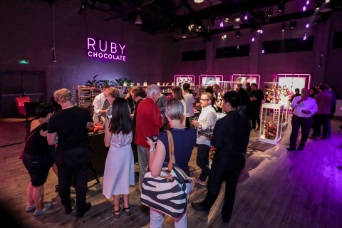 Barry Callebaut Ruby Chocolate Launch Event in Shanghai (Photo: Business Wire)