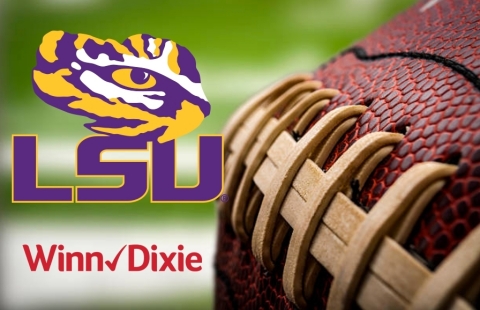 Winn-Dixie's partnership with LSU compliments grocer’s 60 year heritage in Louisiana. (Photo: Business Wire)