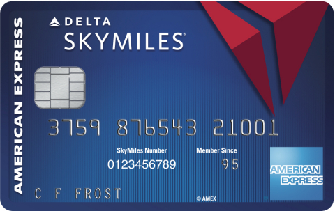 Blue Delta SkyMiles Credit Card from American Express (Graphic: Business Wire)