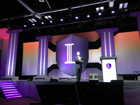 LegalShield CEO Jeff Bell addresses attendees at the company's Leaders @ All Levels convention in Columbus, Ohio. (Photo: Business Wire)