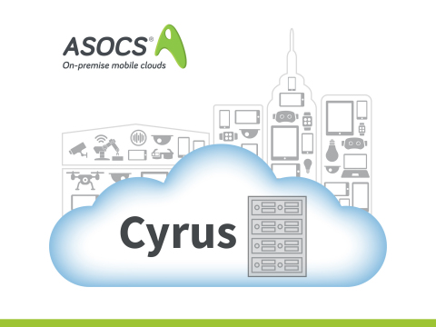 ASOCS' Cyrus is an on-premise edge cloud for enterprises that provides unlimited mobile capacity and secure connectivity, while collecting and analyzing mobile device and IoT data. (Photo: Business Wire)