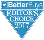 Toshiba Tec Corporation's e-STUDIO4508LP, the hybrid Multi-function peripheral (MFP) capable of producing erasable as well as standard monochrome prints, earned Better Buys Q3 2017 Editor's Choice Award. The industry's first-of-its-kind product received the coveted honor by outperforming a wide array of other monochrome copiers in side-by-side comparisons. (Graphic: Business Wire)