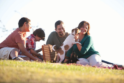 By adopting a pet, pet parents are able to experience first-hand how a pet can enhance the quality of life for themselves and every family member. This weekend, Sept. 15-17, PetSmart Charities will team up with local animal welfare organizations to host its September National Adoption Weekend at PetSmart’s 1,500-plus stores across North America to help find lifelong, loving homes for pets in need. Visit www.petsmart.com or www.petsmart.ca to find an adoption event near you. (Photo: Business Wire)