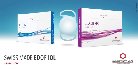 Launch of EDEN and LUCIDIS, two new innovative intraocular lenses for the cataract surgery using advanced EDOF technology (Photo: SAV-IOL SA)
