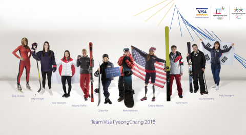 Visa is excited to announce the #TeamVisa roster of athletes who are going for gold at #PyeongChang2 ... 