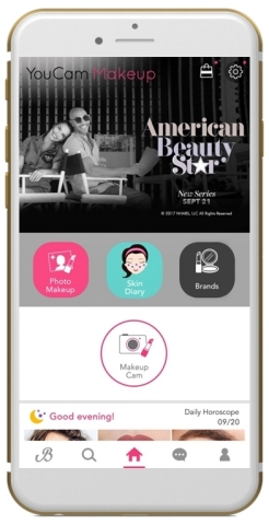 YouCam Makeup Teams Up with Lifetime’s American Beauty Star For Interactive Virtual Experience with Instant Beauty Trials (Photo: Business Wire)