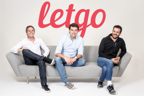 letgo cofounders (left to right) Alec Oxenford, Enrique Linares and Jordi Castello. (Photo: Business Wire)