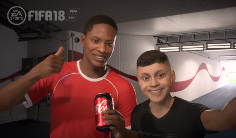 Coca-Cola Anuncia Contenido de Marca Primero dentro de EA SPORTS FIFA 18