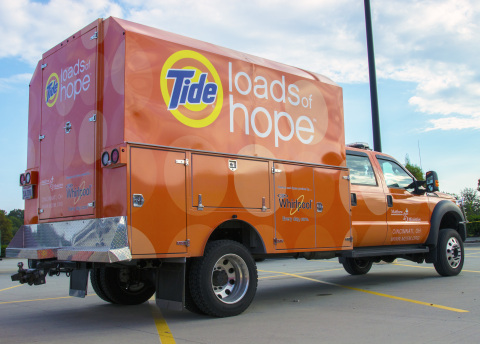 Procter & Gamble Brings Relief to Residents Affected by Hurricane Irma with P&G Product Kits and Tide Loads of Hope Laundry Services (Photo: Business Wire)