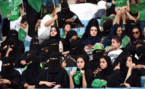 As a reflection of the promise of Vision 2030's vibrant and inclusive society, women attended all events, including in sports stadiums, such as King Fahd International stadium which opened its doors to everyone for the first time. Packed audiences listened to a music show and the National Epic operetta on the history of the Kingdom. Saudi Arabia is celebrating the 87th anniversary of its founding with a series of spectacular entertainment events across the Kingdom. (Photo: AETOSWire)