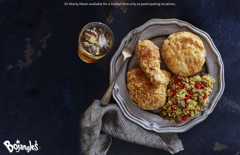 Bojangles' 2-Piece Dinner Combo is one of five hearty meals Bojangles' fans can grab for just $5 each. (Photo: Bojangles')