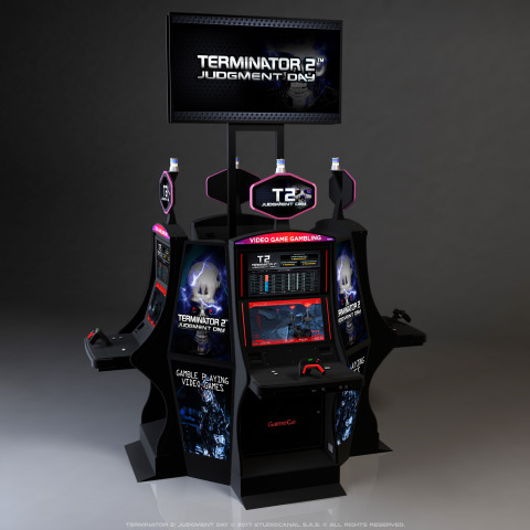 Terminator 2: Judgment Day™, a new skill-based first person action game based on the iconic science fiction film debuts at G2E 2017 (Photo: Business Wire)