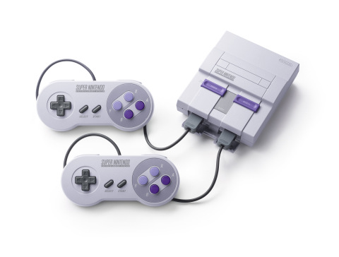 Super Nintendo Entertainment System: Super NES Classic Edition has the same look and feel of the original system – only smaller – and comes pre-installed with 21 games. (Photo: Business Wire)