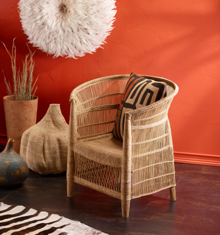 Malawi Wicker Chair from the new CRAFT Africa Collection at Cost Plus World Market (Photo: Business Wire)