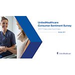 This year’s UnitedHealthcare Consumer Sentiment Survey uncovered Americans’ opinions and preferences about multiple health care topics, including technology trends, health literacy and customer service. The annual survey tracks consumers’ opinions over time, helping to inform the conversation around how to make health care more affordable, accessible and easier to use (Courtesy of UnitedHealthcare).