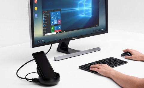 Take your Microsoft Windows desktop anywhere with Ingram Micro Cloud, Samsung and Amazon WorkSpaces. (Photo: Ingram Micro Cloud/Samsung/AWS)