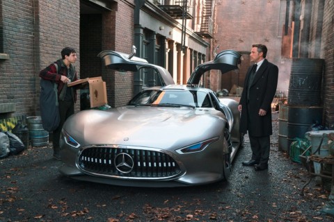 Bruce Wayne's Mercedes-Benz AMG Vision Gran Turismo (Photo: Business Wire)