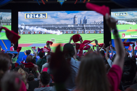 In this photo provided by Nintendo of America, fans have a chance to watch the competition take place live in the Nintendo World Championships 2017 finals at the Manhattan Center in New York, NY. (Photo: Business Wire)