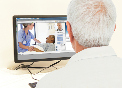 The virtual bedside visits allow TripleCare physicians to discern efficiently if patients need to be transported or can be treated in place. (Photo: Business Wire)