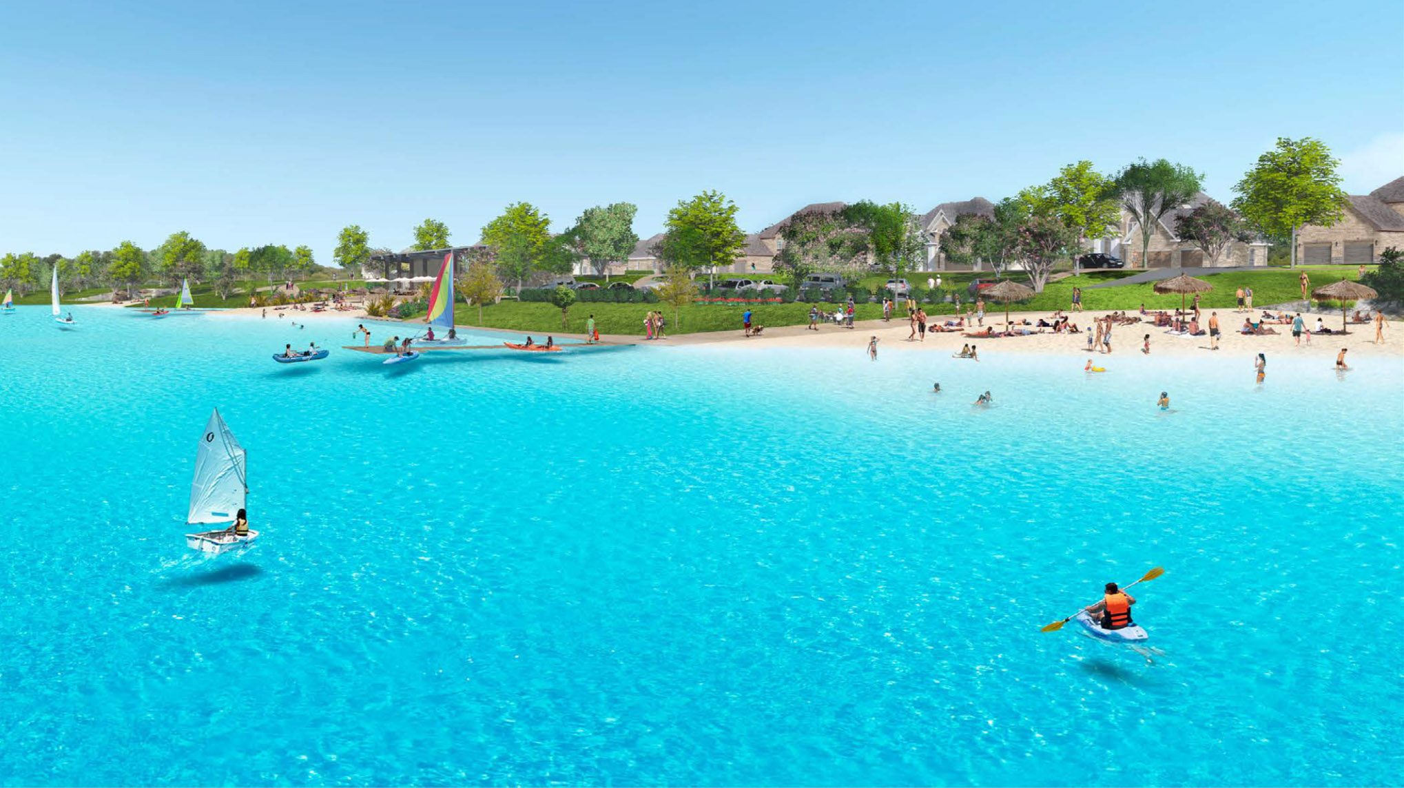 New Five Acre Crystal Clear Lagoon To Create Beach Lifestyle At