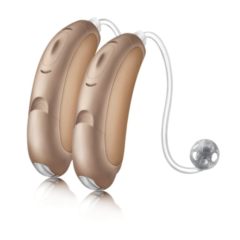 The award-winning Stride M hearing instruments now include a rechargeable option, enabling users to take advantage of uninterrupted all-day listening. (Photo: Business Wire)