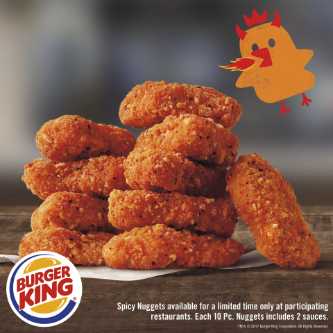 Spicy Chicken Nuggets Have Found a New Home at BURGER KING® Restaurants (Photo: Business Wire)