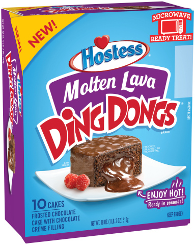 Hostess® Introduces Molten Lava Ding Dongs® (Photo: Business Wire)