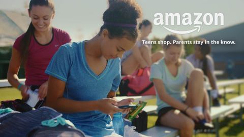 Teens can now explore Amazon with the independence of their own login and take advantage of select Prime benefits if their parents have a membership. (Photo: Business Wire)