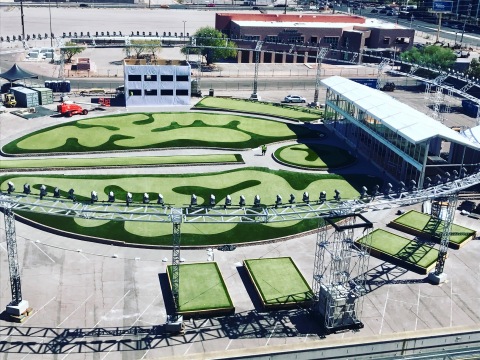 Southwest Greens new installation at the Major Series of Putting (MSOP) in Las Vegas. (Photo: Business Wire)