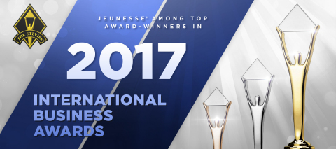Global youth enhancement company Jeunesse garners a dozen Stevie awards in international business awards competition. (Photo: Business Wire)