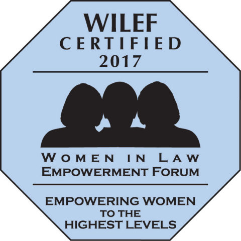 Dorsey & Whitney LLP has once again received Gold Standard Certification from the Women in Law Empowerment Forum (WILEF). (Graphic: Business Wire)