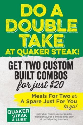 Do A Double Take Combo Meals QS&L (Photo: Business Wire) 
