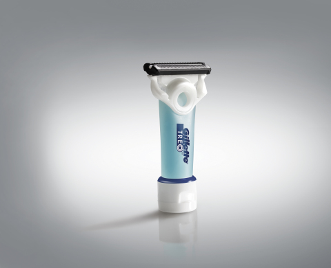 With its pilot phase kicking off today, Gillette invites U.S. consumers to visit www.gillettetreo.com to request to trial TREO™ – the world’s first ever assisted shaving razor, offering a more comfortable shaving experience for all those unable to shave themselves. (Photo: Business Wire)