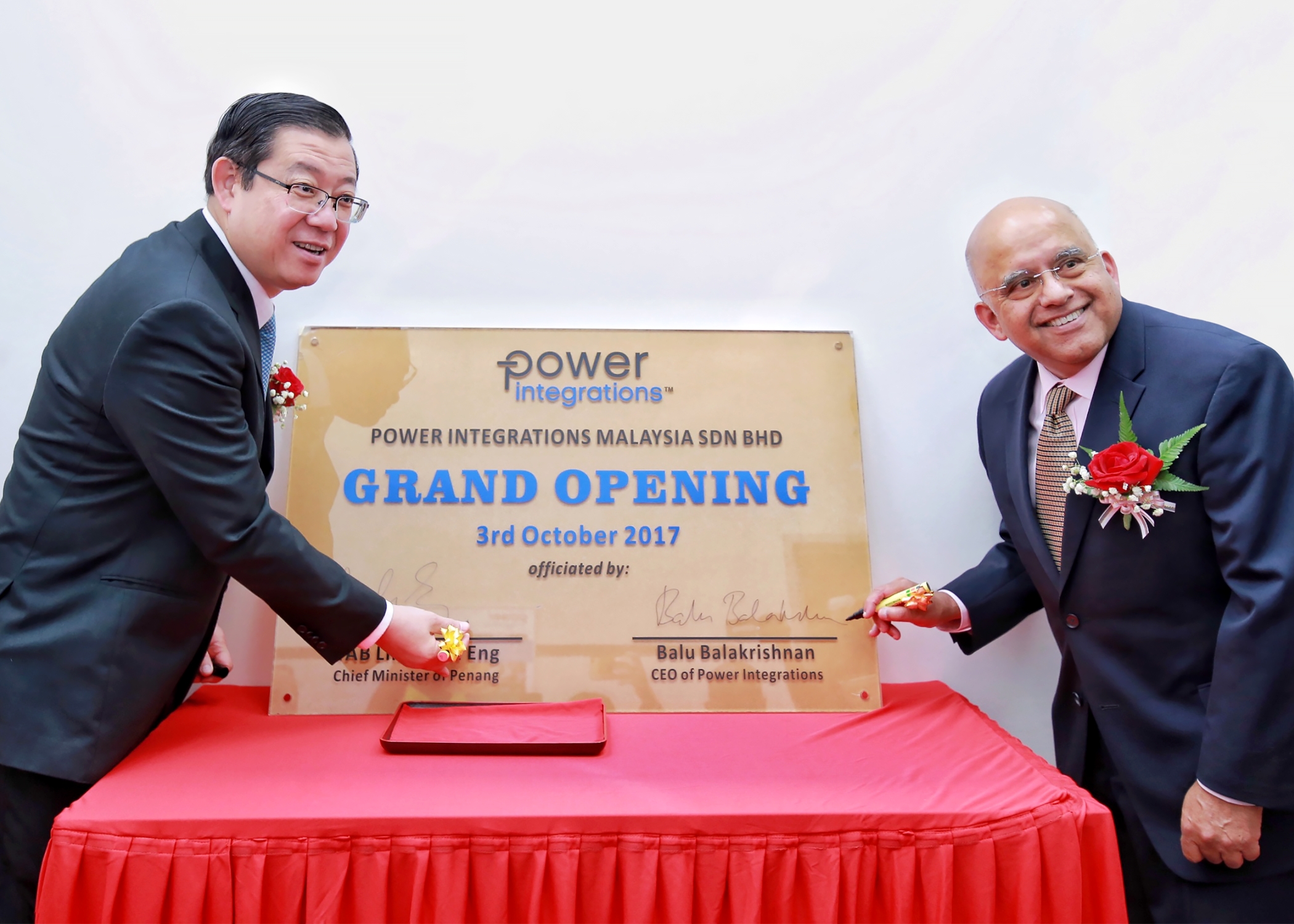 Power Integrations Expands Asian Presence With New Production Support And R D Center In Malaysia Business Wire