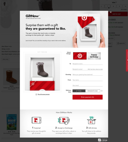 Target GiftNow (Photo: Business Wire)
