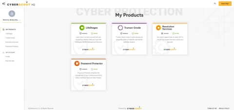 CyberScout Launches Innovative Solution to Protect Customers Against Cyber Fraud, Increase Engagement, and Add Revenue (Graphic: Business Wire)