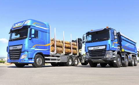 DAF XF and CF Vocational Trucks (Photo: Business Wire)