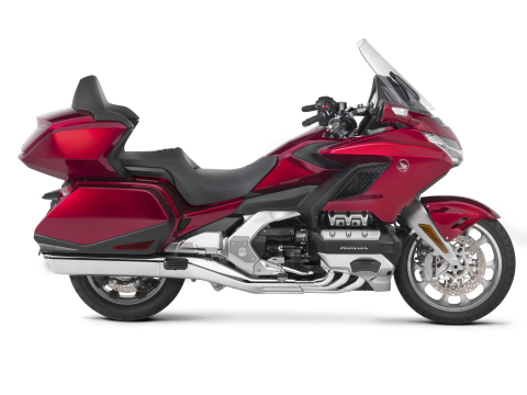 Honda unveiled the all-new 2018 Gold Wing Tour motorcycle during a special event in Santa Barbara, California. (Photo: Business Wire)
