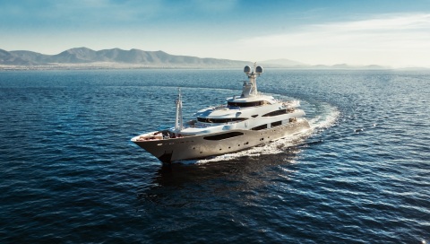 This is a photo of Motor Yacht Light Holic, one of the numerous yachts RYB clients can charter.(Photo: Business Wire)