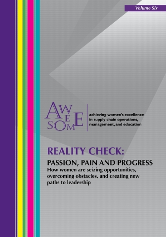 AWESOME Releases New Edition of REALITY CHECK, Identifies Three Reasons Women’s Supply Chain Leadership Is On The Rise (Photo: Business Wire)