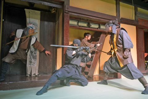 Ninja Show at Noboribetsu Date Jidaimura (Photo: Business Wire)