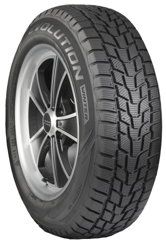 The Cooper Evolution Winter is designed for excellent performance in variable winter weather conditions and has a tread design optimized for powering through deep snow. (Photo: Business Wire)